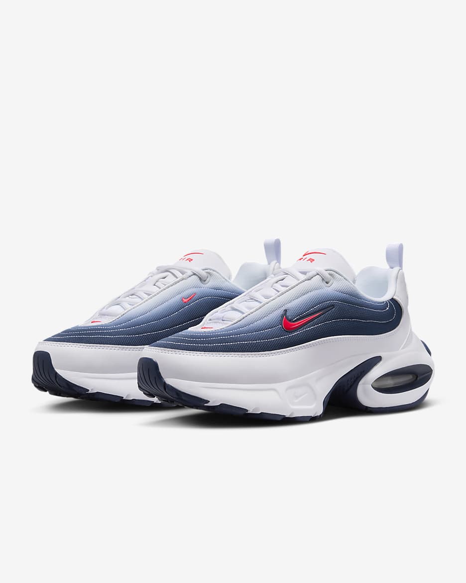 Nike Portal White Blue - Image 2